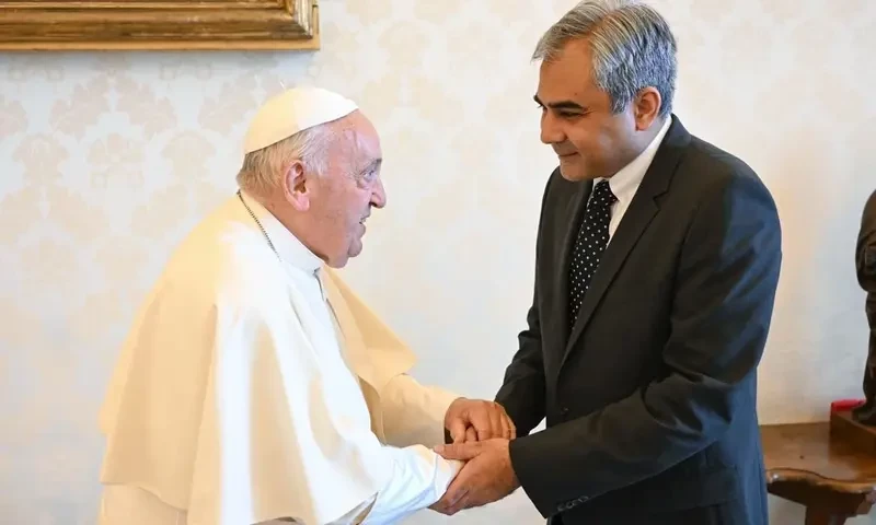 Pope Francis says he will try his &lsquo;best&rsquo; to visit Pakistan soon