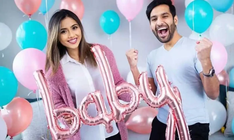 Zaid Ali T wife Yumna throw gender reveal party as they expect second child