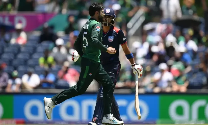 T20 World Cup: US seal dramatic Super Over win against Pakistan