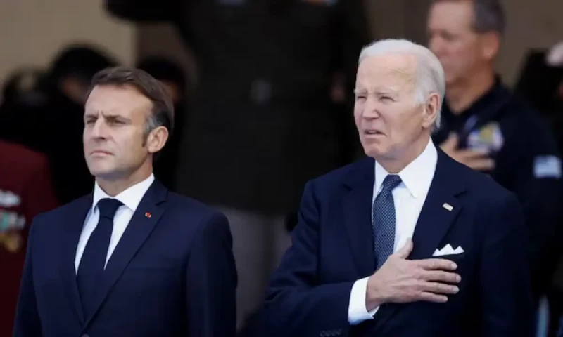 Biden, Macron to discuss Israel and Ukraine in pomp-filled state visit