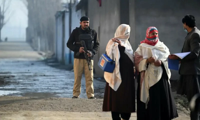 Attacks on polio teams in KP have killed 15 policemen so far