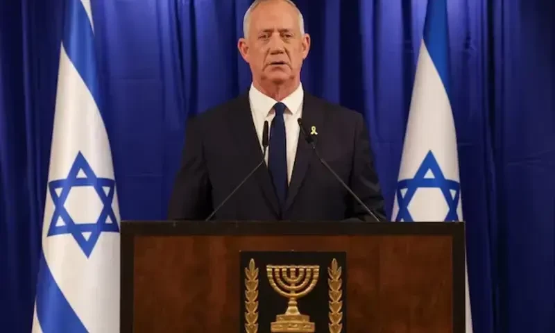 Israel&rsquo;s centrist minister Benny Gantz quits Netanyahu government