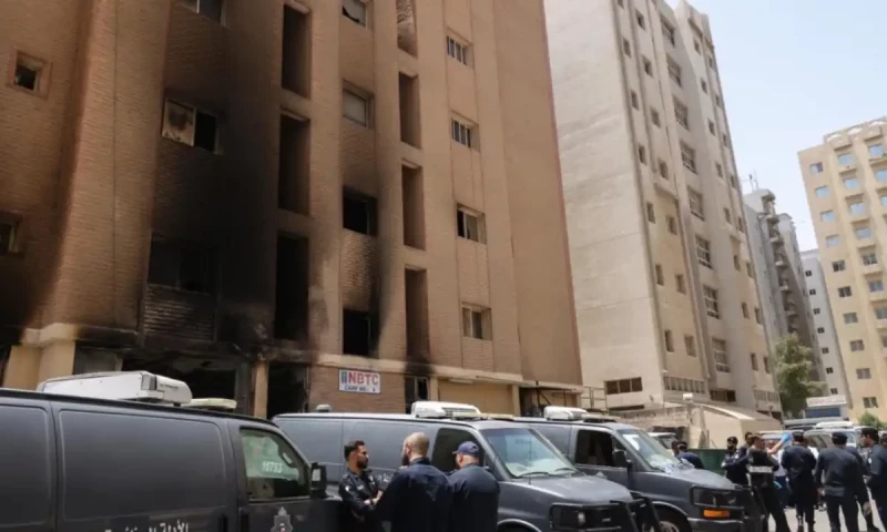 50 dead in Kuwait fire, mostly from India, minister says