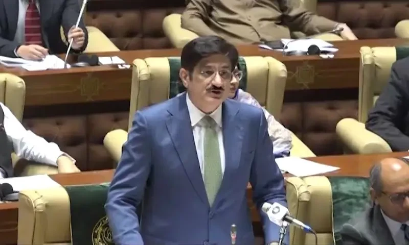 Sindh CM Murad Ali Shah presents worth Rs3,352 billion provincial budget