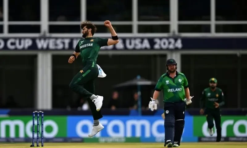 Pakistan beat Ireland to end T20 World Cup campaign on winning note