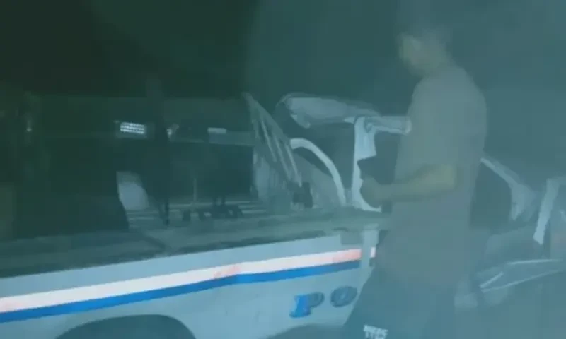 Five police officers killed in accident near Balochistan&rsquo;s Lasbela