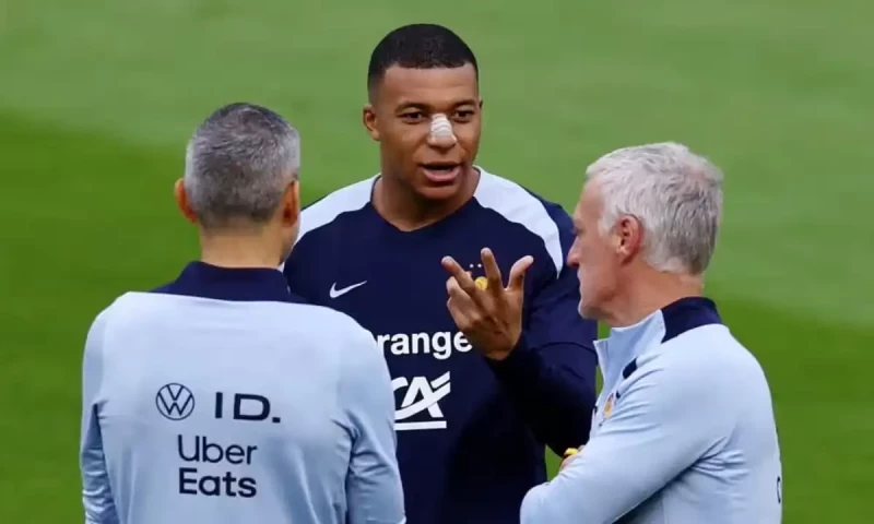 Mbappe injury leaves France to prepare Plan B at Euro 2024