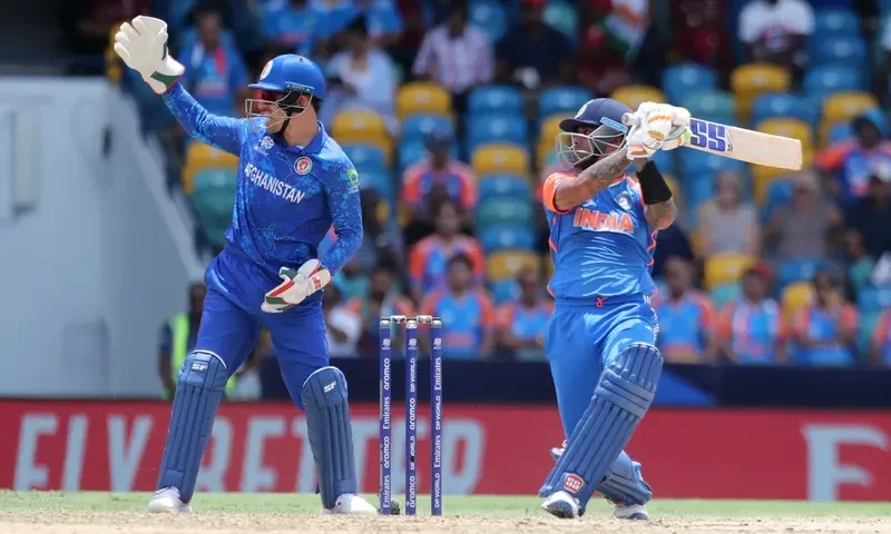 Suryakumar, Bumrah shine as India defeat Afghanistan at T20 World Cup
