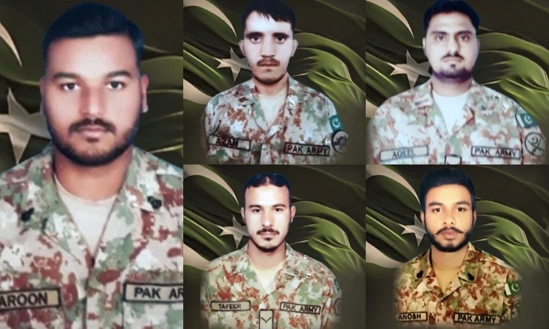 Five soldiers martyred in Kurram attack: ISPR