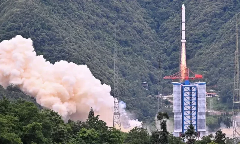 Most powerful satellite for studying farthest explosion of stars launched into orbit