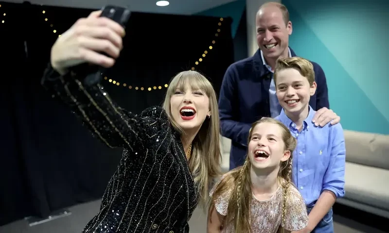Prince William, his two children had fan moment with Taylor Swift