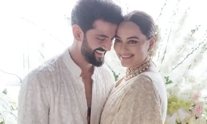&lsquo;Blessing of both our Gods&rsquo;: Sonakshi Sinha, Zaheer Iqbal wed in Mumbai