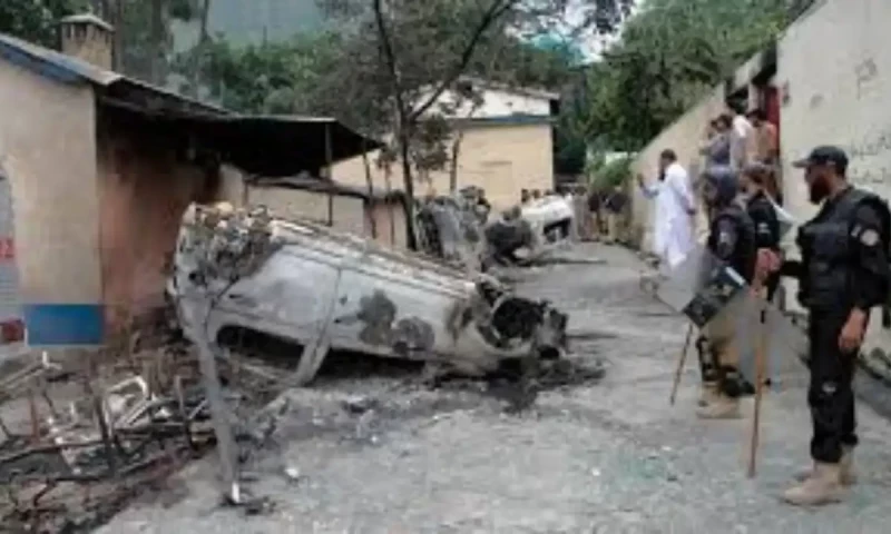 Police claim to arrest main suspect in Swat lynching case