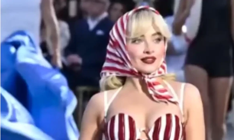Sabrina Carpenter makes catwalk debut at Vogue World: Paris