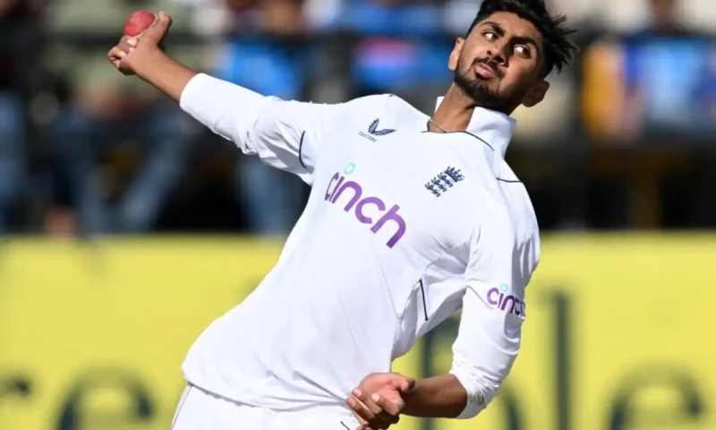 England spinner Bashir hit for record-equalling 38 in an over