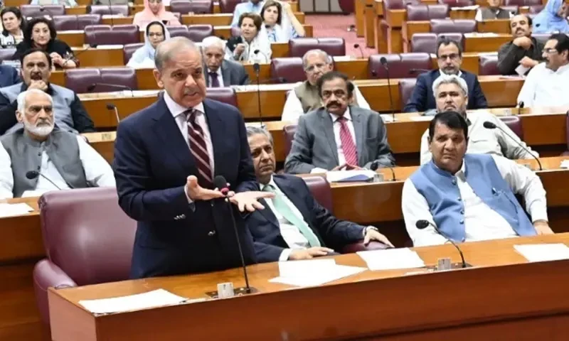 PM Shehbaz admits government made budget with IMF