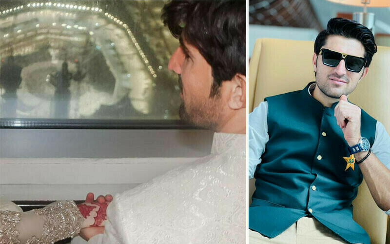 Wasjm Jr. ties the knot