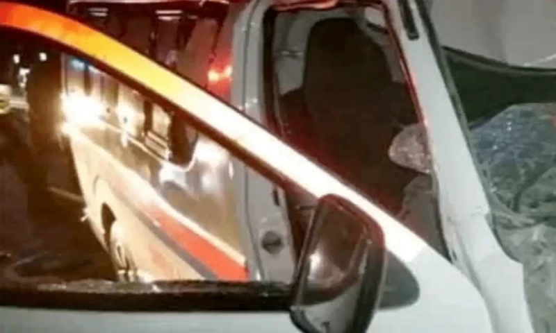Five dead, three injured in Rescue 1122 ambulance collision with oil tanker