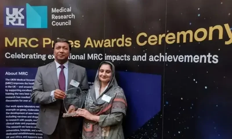 Karachi University researchers win prestigious UK Award