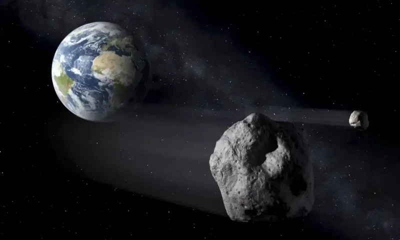 Asteroid 2024 MK to speed past earth tonight