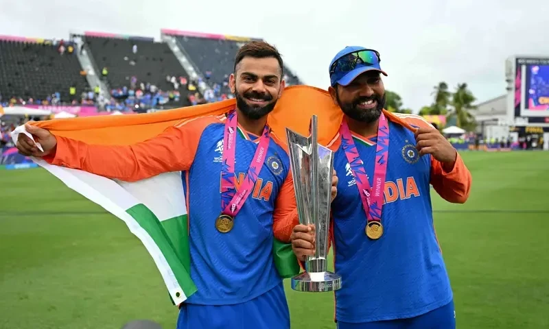 Kohli, Rohit bow out of T20 internationals after World Cup triumph
