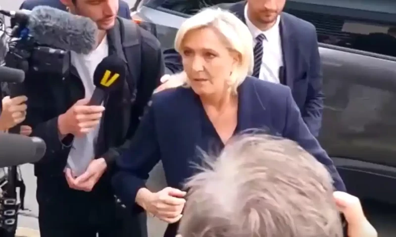 Far right wins first round in France election