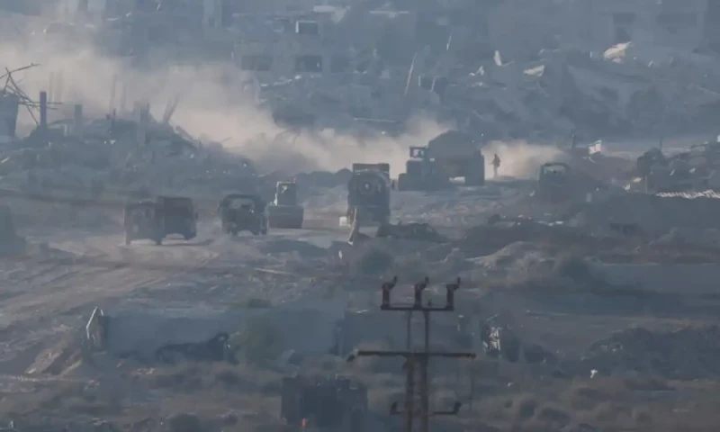 Gaza ceasefire effort shows signs of revival as Israel pounds enclave