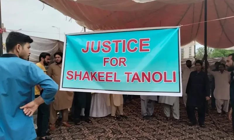 Family of 2022 car accident victim stage Islamabad sit-in