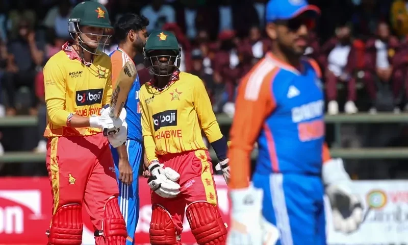 Zimbabwe stun India with 13-run win in first T20