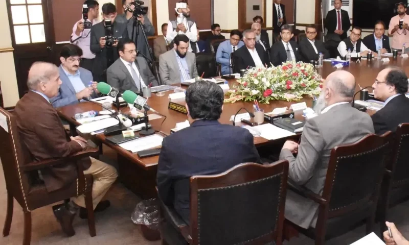 PM Shehbaz calls for minimising clearance time at Port Qasim, Karachi Port Trust