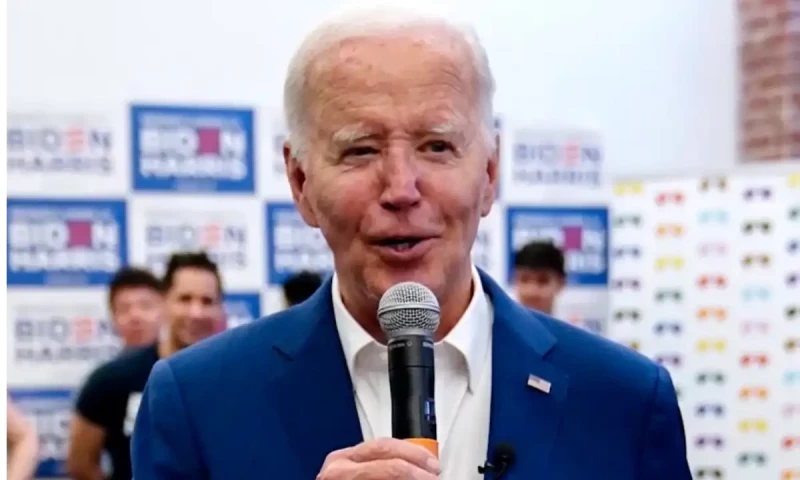 Biden tells wavering Democrats he will not abandon campaign