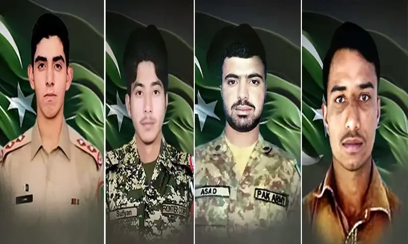 Captain, three soldiers martyred in separate Waziristan gun battles: ISPR
