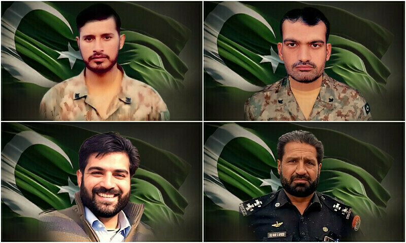 Highly wanted terrorist killed in Peshawar, 4 security officials martyred