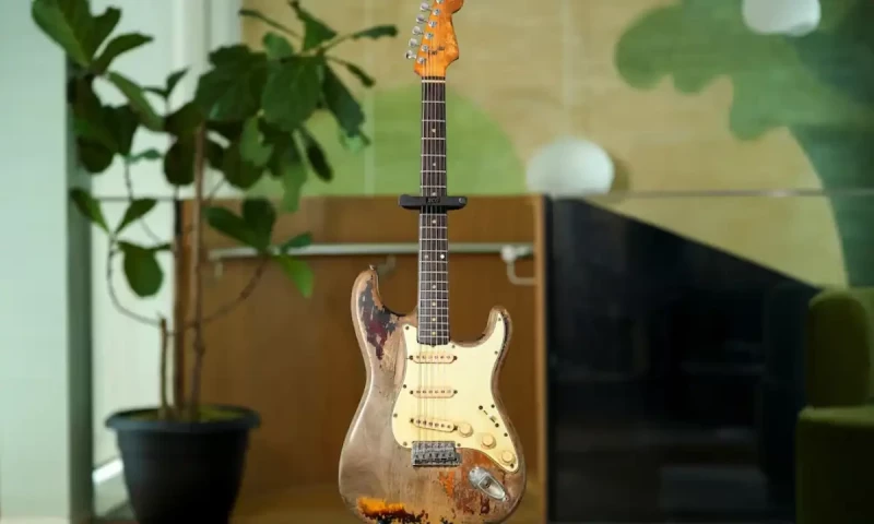 Rory Gallagher Fender Stratocaster heads to auction with $1.3 million estimate