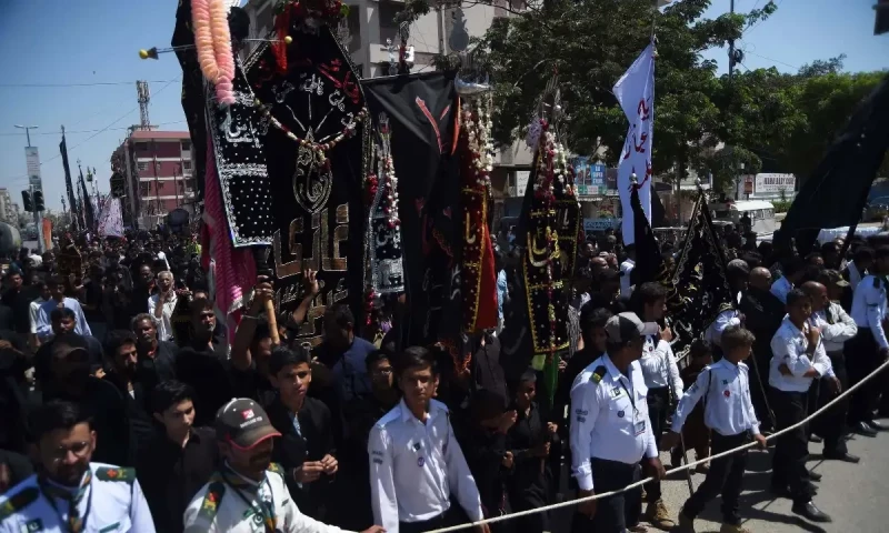 Karachi traffic plan for Muharram 8, 9, and 10
