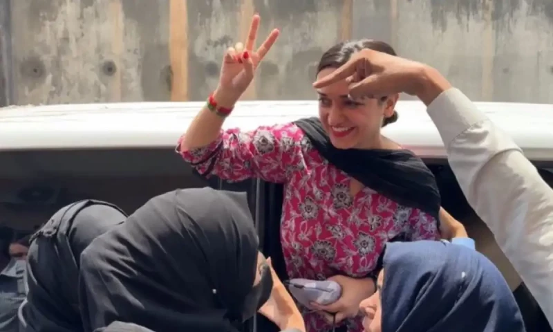 PTI&rsquo;s Sanam Javed rearrested after discharged from new case