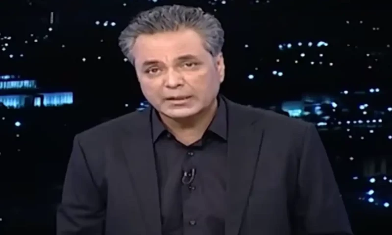 Talat Hussain apologises to journalists after his show didn&rsquo;t go on air