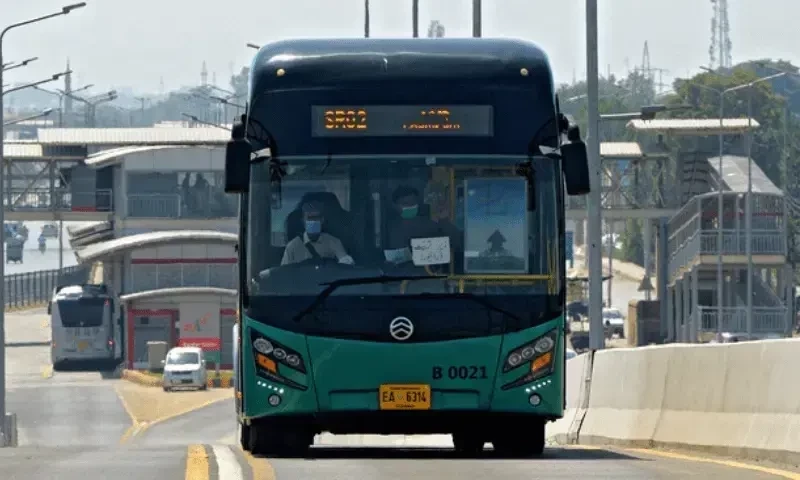 Peshawar BRT fares increased by Rs5 per stop