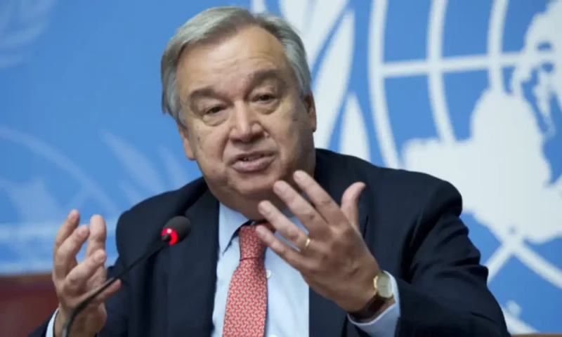 UN chief urges parties to restart talks to end Palestinian lands&rsquo; occupation after ICJ&rsquo;s verdict