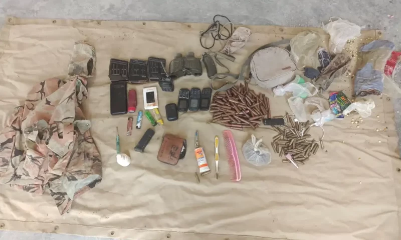 Terrorist killed in Hoshab gun battle: ISPR