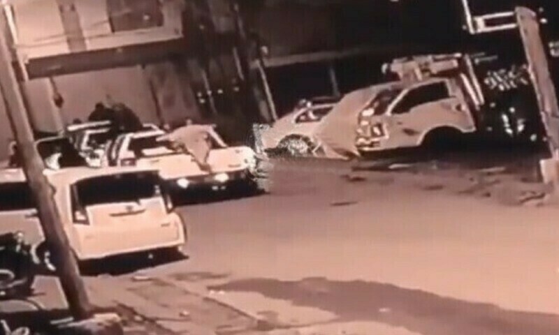CCTV video shows how Bugti shootout unfolded in Karachi&rsquo;s Defence