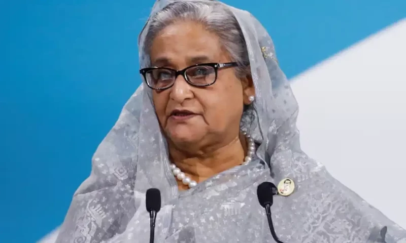 Bangladeshi PM faces backlash for crying over damaged train station