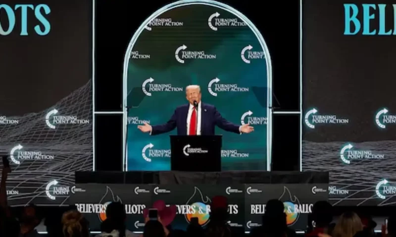 Trump tells Christians they won&rsquo;t have to vote after this election