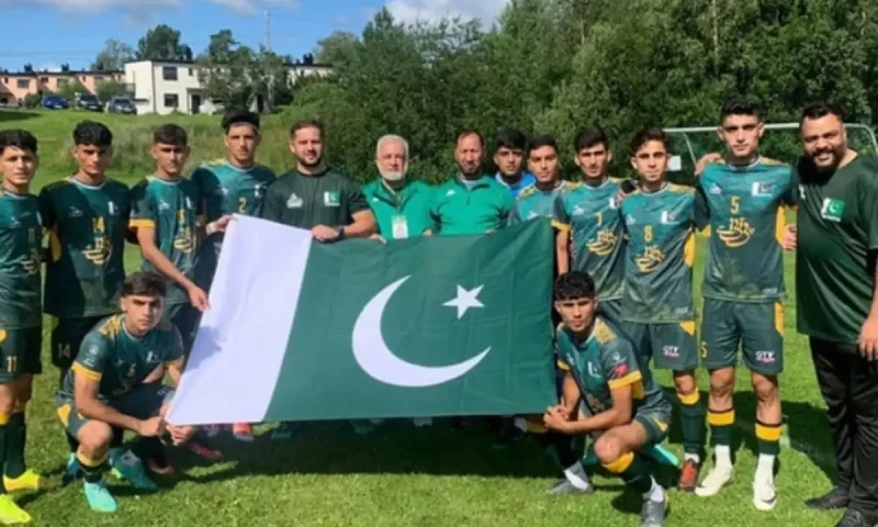 Pakistan street child football team qualifies for Norway Cup pre-quarterfinals