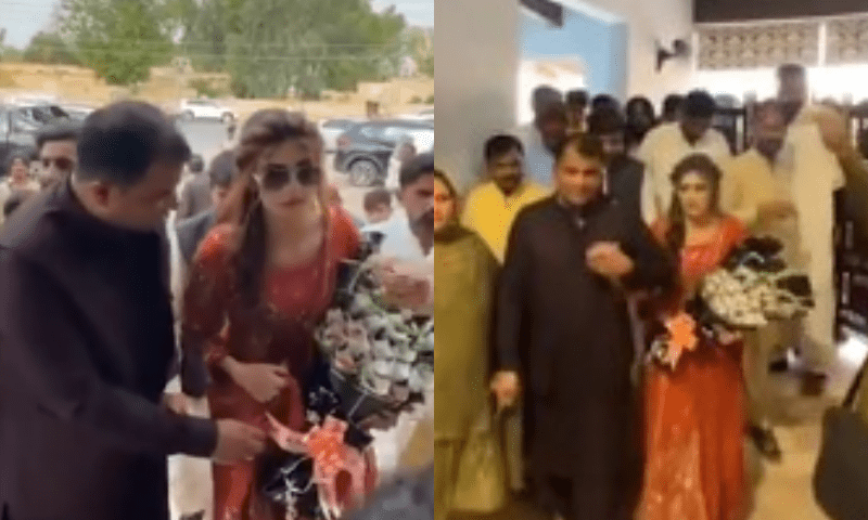 Dania Shah&rsquo;s marriage video surfaces on social media