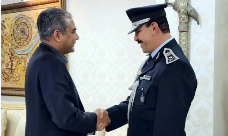Mohsin Naqvi meets Commander of Iraq&rsquo;s Rapid Response Unit, Lieutenant General Dr. Tahmeir