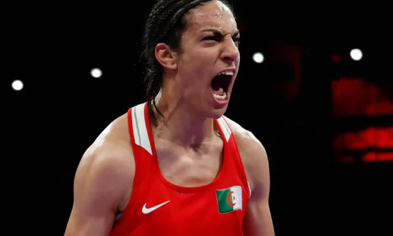 Algerian boxer Khelif eyes gold amid gender row