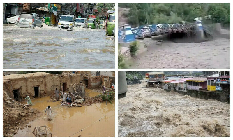 Torrential rains wreak havoc across Pakistan, 21 dead