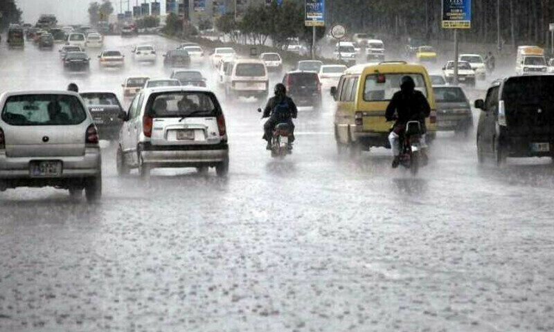 Will it rain in Karachi today?