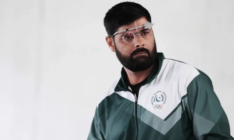 Pakistani shooter GM Bashir misses out on Olympic final